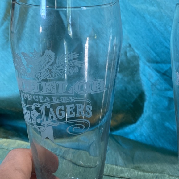 Michelob Specialty Ales & Lagers Etched Glasses, Set of 2 - Picture 8 of 8